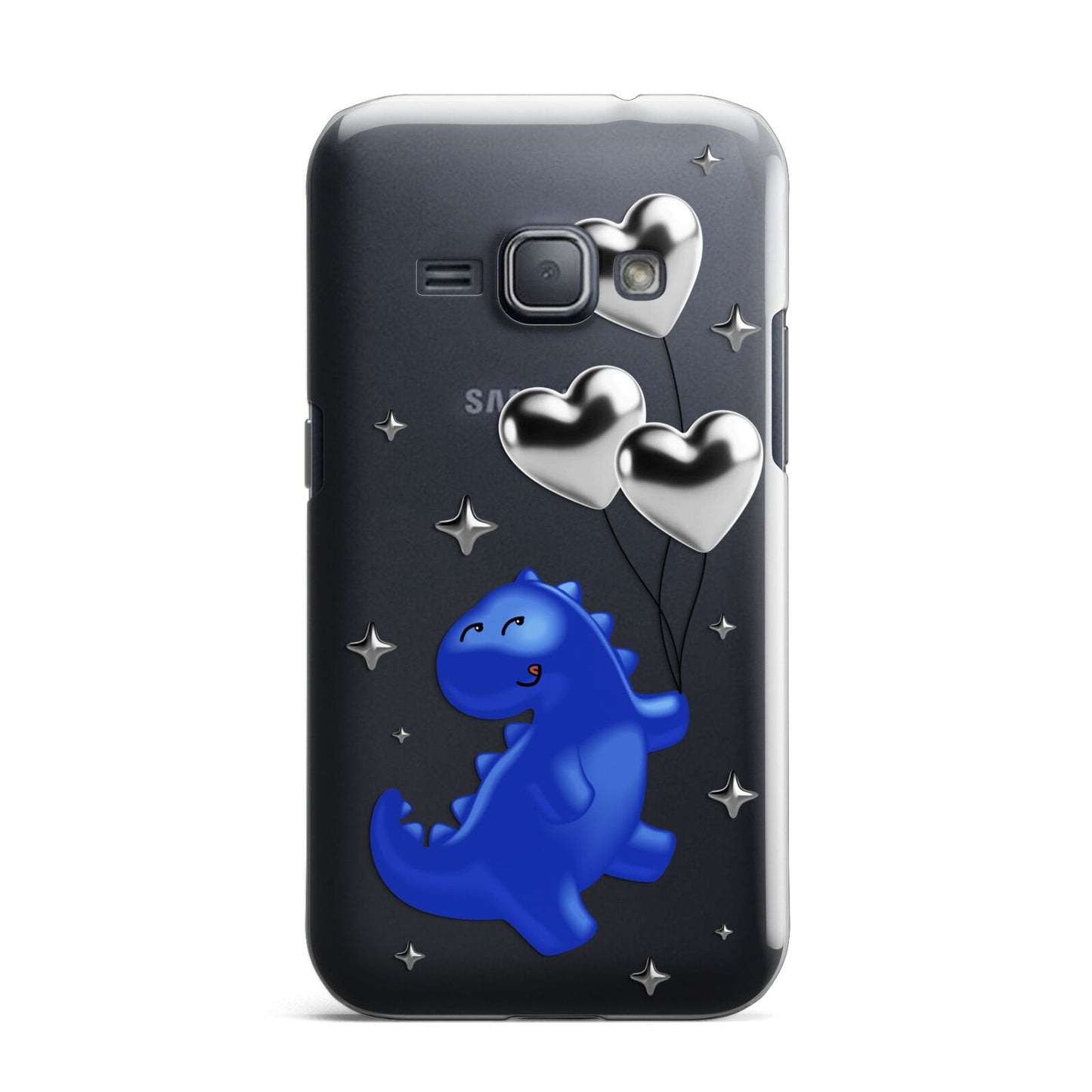 Chrome Dinosaur Balloons Samsung Galaxy J1 2016 Case