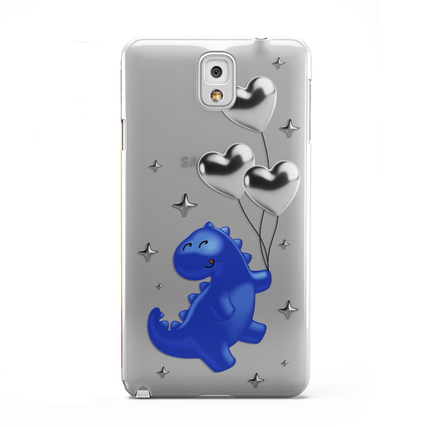 Chrome Dinosaur Balloons Samsung Galaxy Note 3 Case