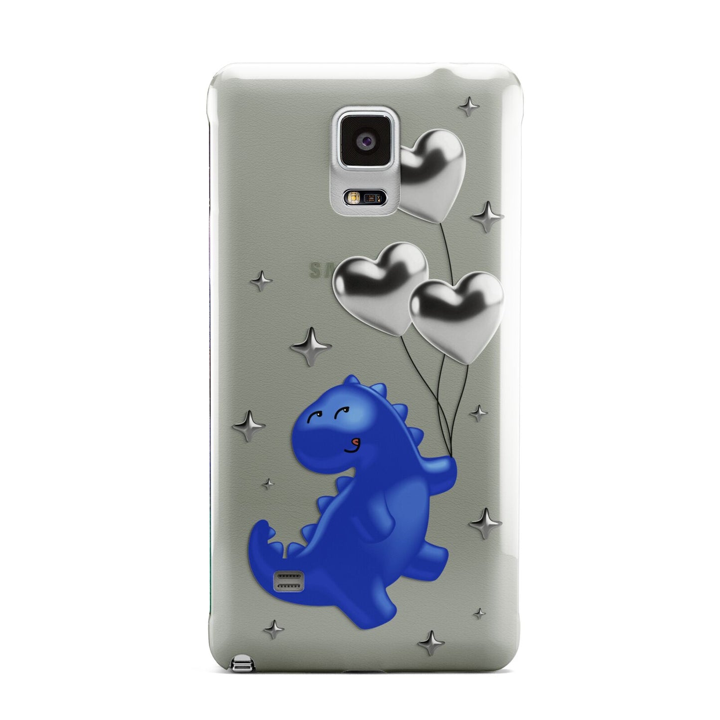 Chrome Dinosaur Balloons Samsung Galaxy Note 4 Case