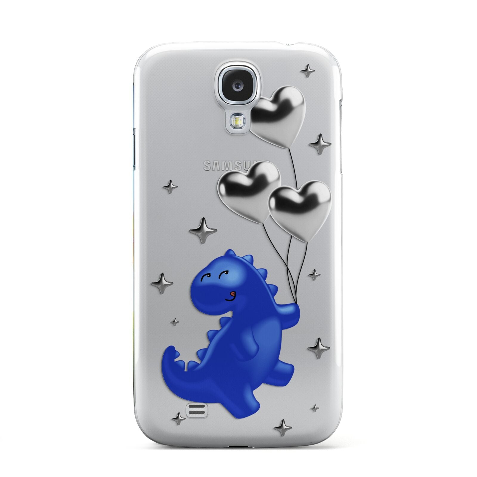 Chrome Dinosaur Balloons Samsung Galaxy S4 Case