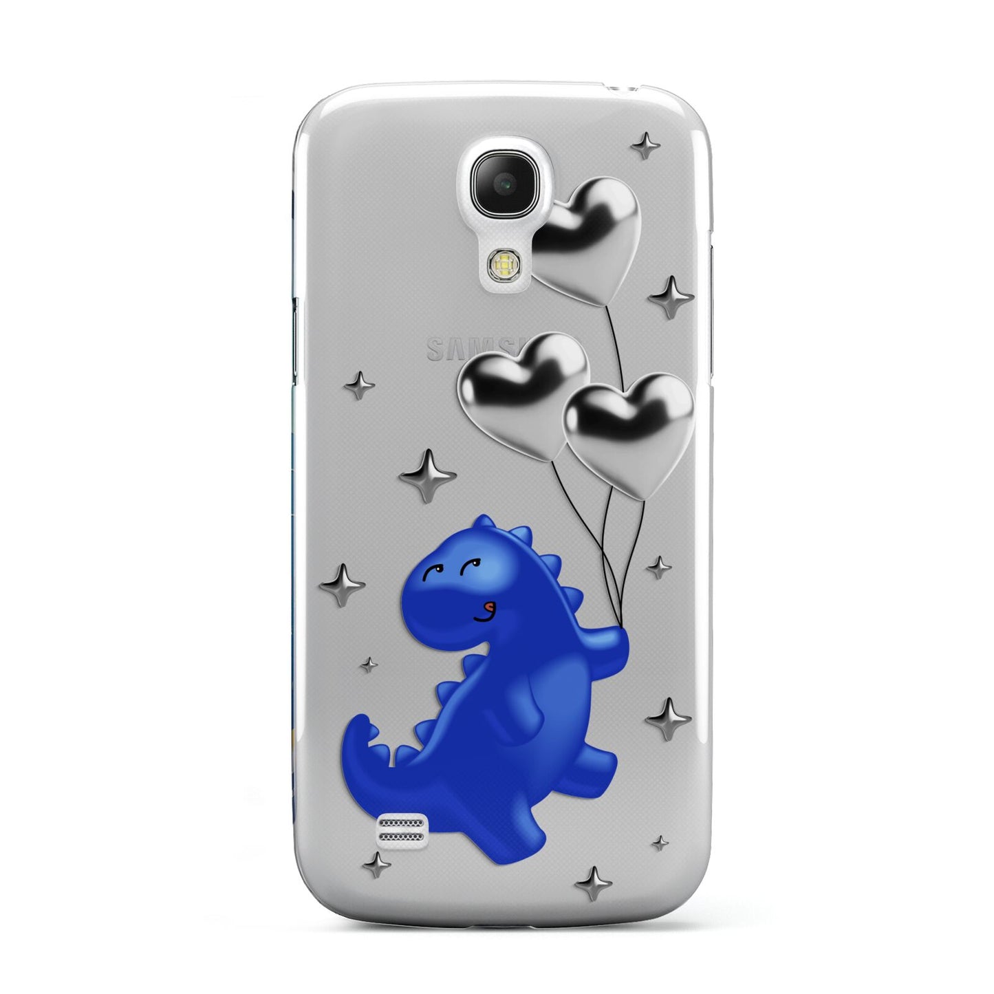 Chrome Dinosaur Balloons Samsung Galaxy S4 Mini Case