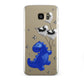 Chrome Dinosaur Balloons Samsung Galaxy S7 Edge Case