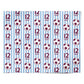 Claret and Blue Personalised Football Personalised Wrapping Paper Alternative