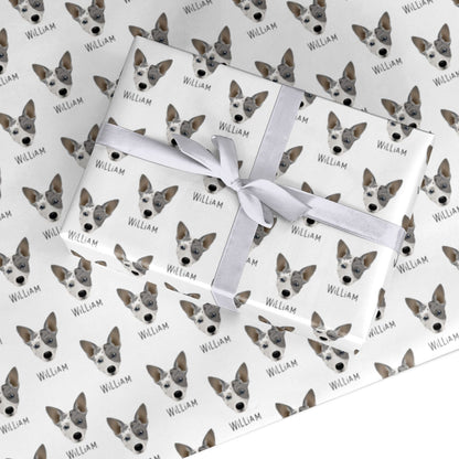 Cojack Icon with Name Custom Wrapping Paper