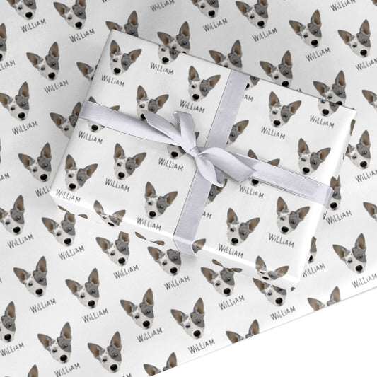 Cojack Icon with Name Custom Wrapping Paper