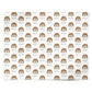 Coton De Tulear Icon with Name Personalised Wrapping Paper Alternative