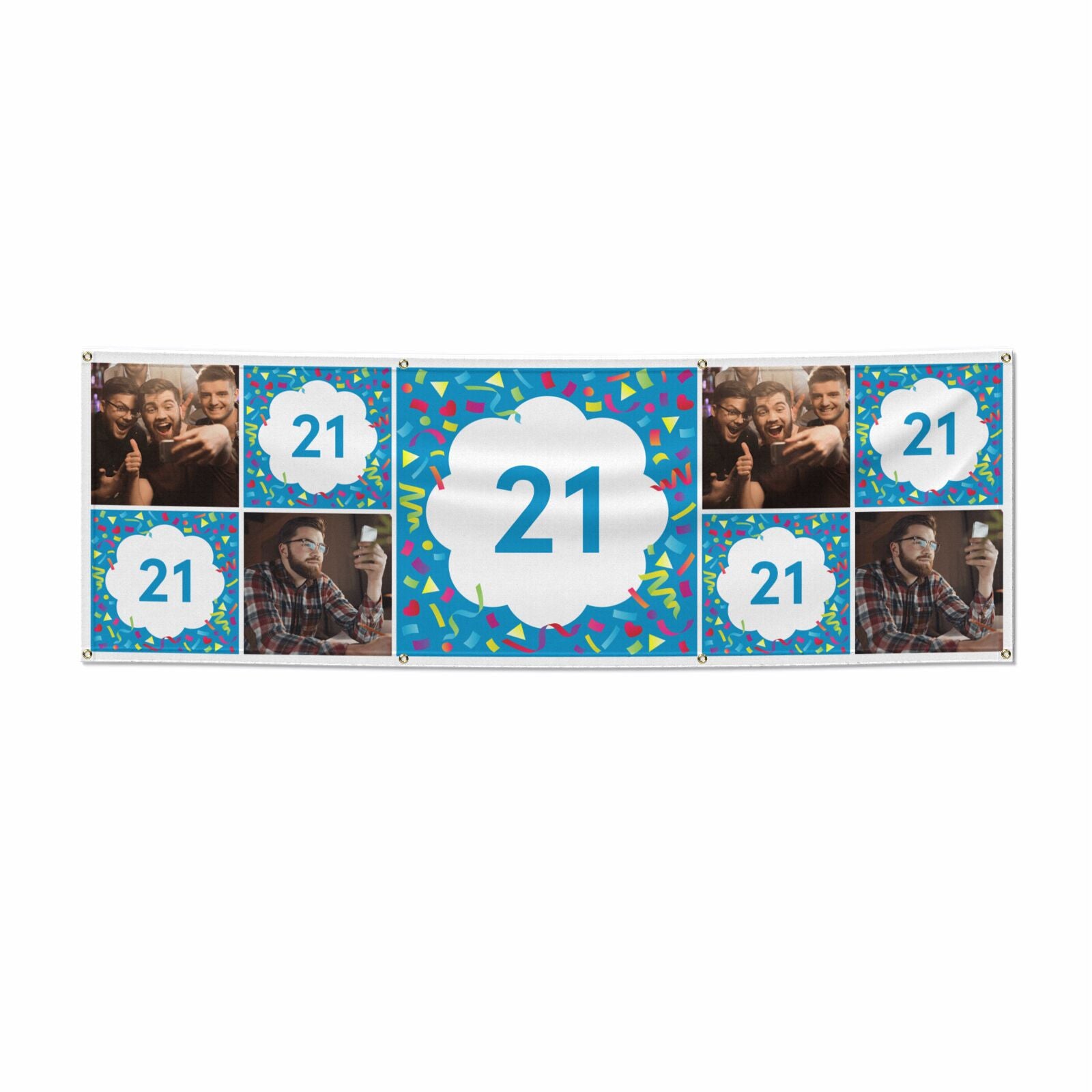 Custom Birthday 6x2 Vinly Banner with Grommets