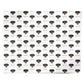 Dobermann Icon with Name Personalised Wrapping Paper Alternative