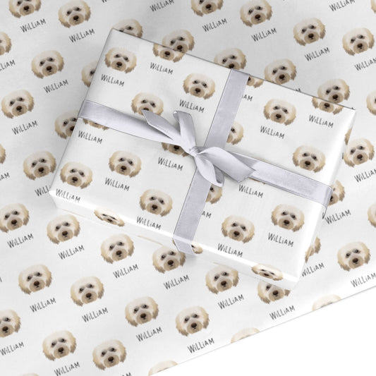 Doxiepoo Icon with Name Custom Wrapping Paper