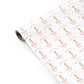 Girls Pink Personalised Birthday Personalised Gift Wrap