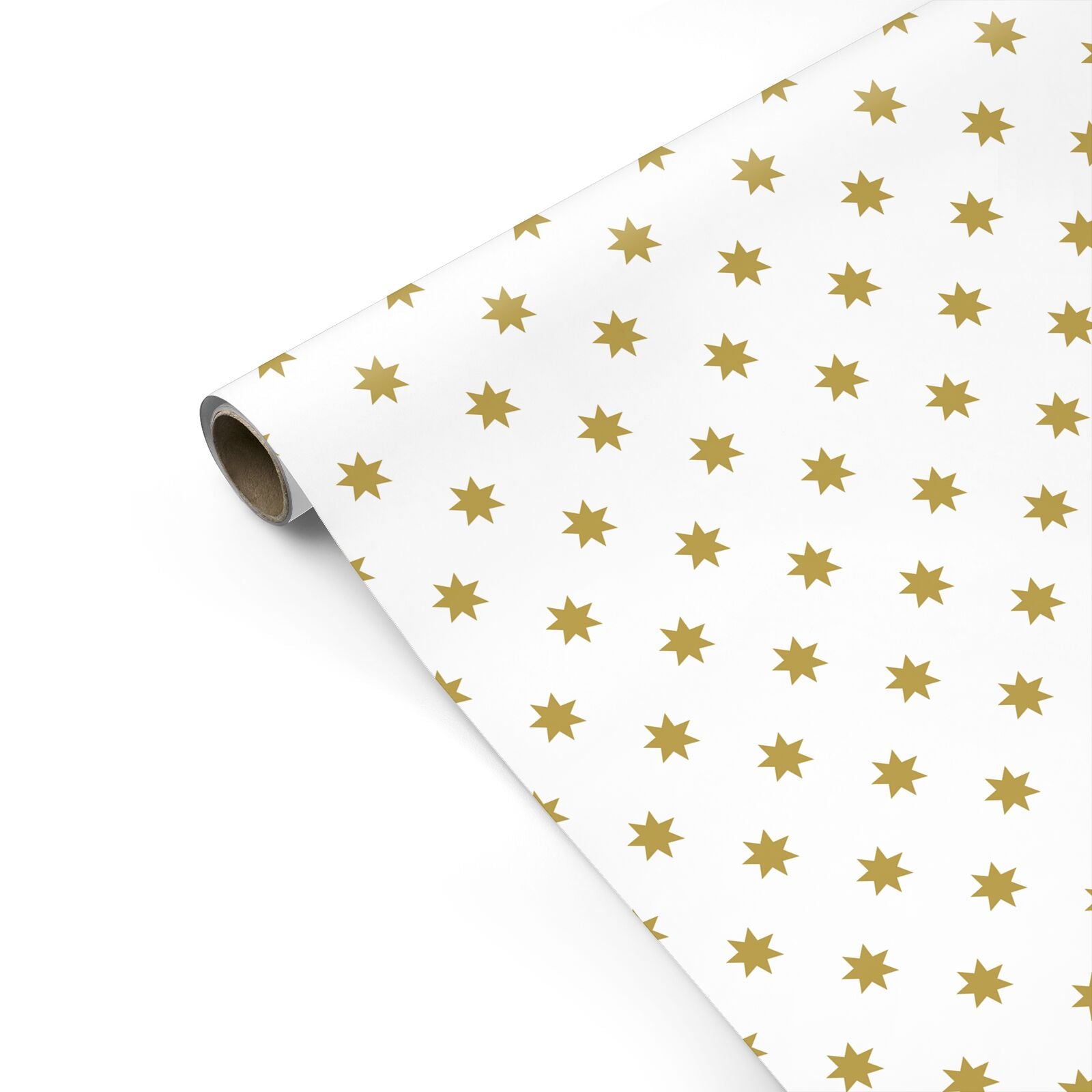 Gold Star Personalised Gift Wrap