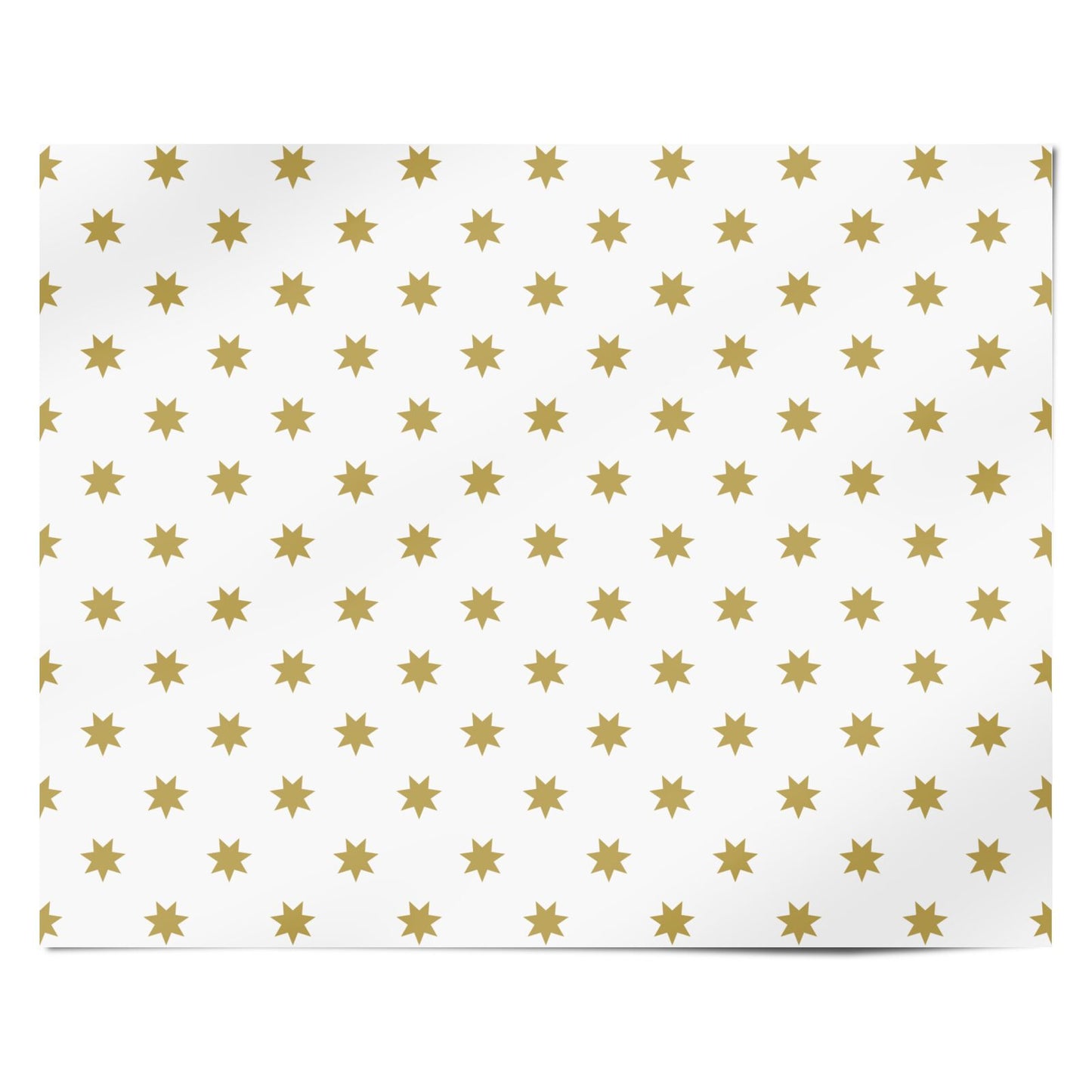 Gold Star Personalised Wrapping Paper Alternative