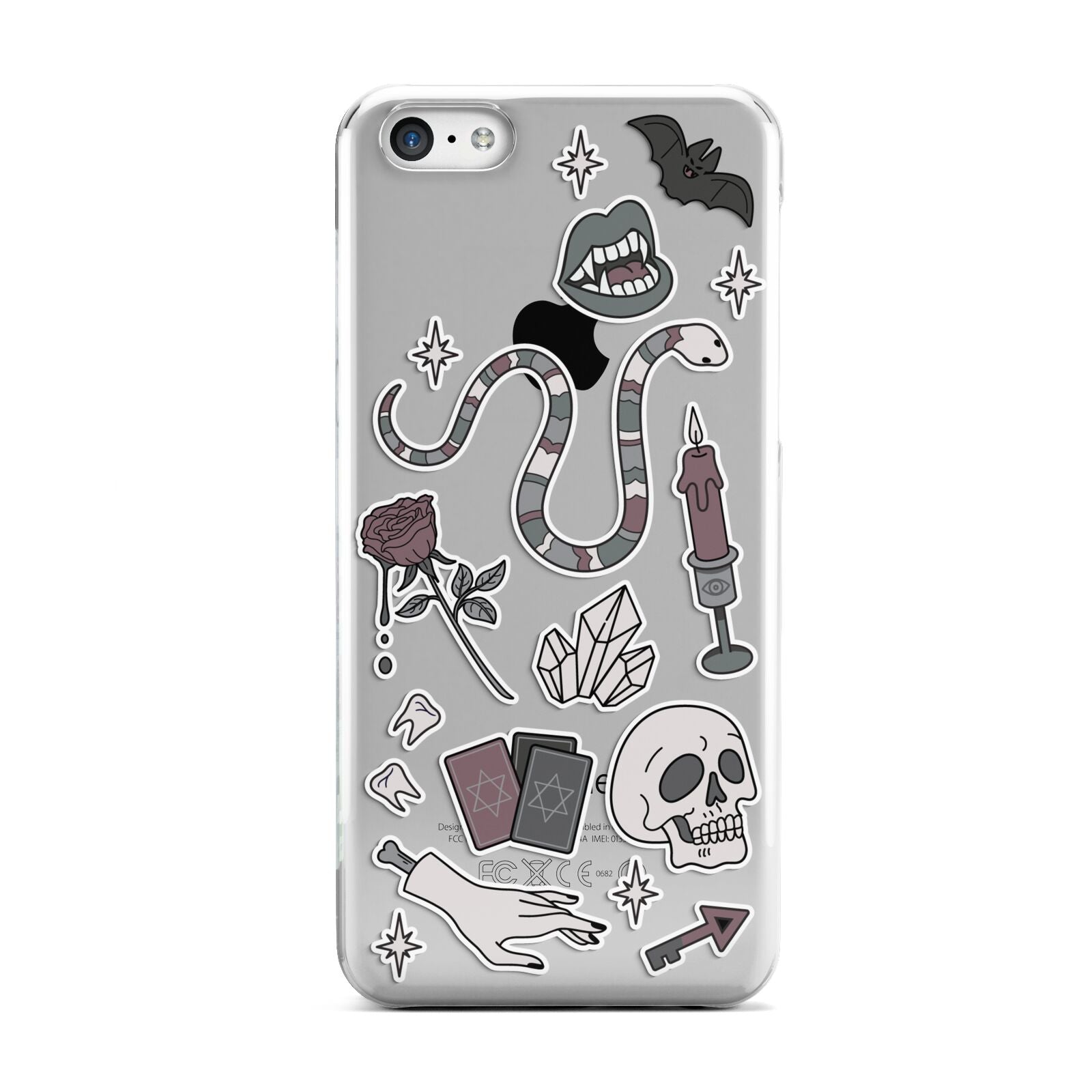 Halloween Spooky Stickers Apple iPhone 5c Case