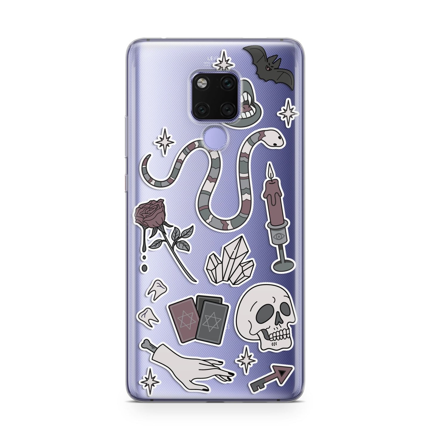 Halloween Spooky Stickers Huawei Mate 20X Phone Case