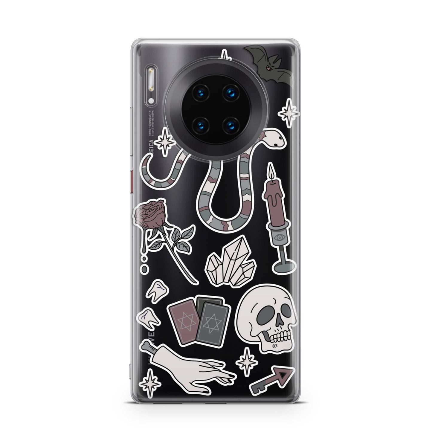 Halloween Spooky Stickers Huawei Mate 30 Pro Phone Case