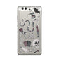 Halloween Spooky Stickers Huawei P9 Case