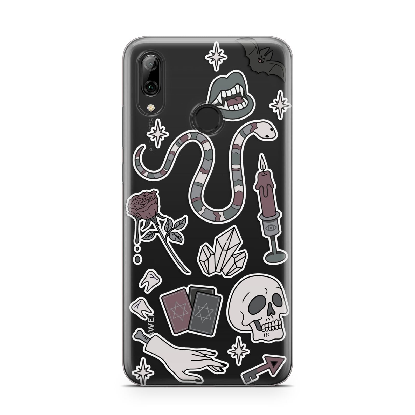 Halloween Spooky Stickers Huawei Y7 2019