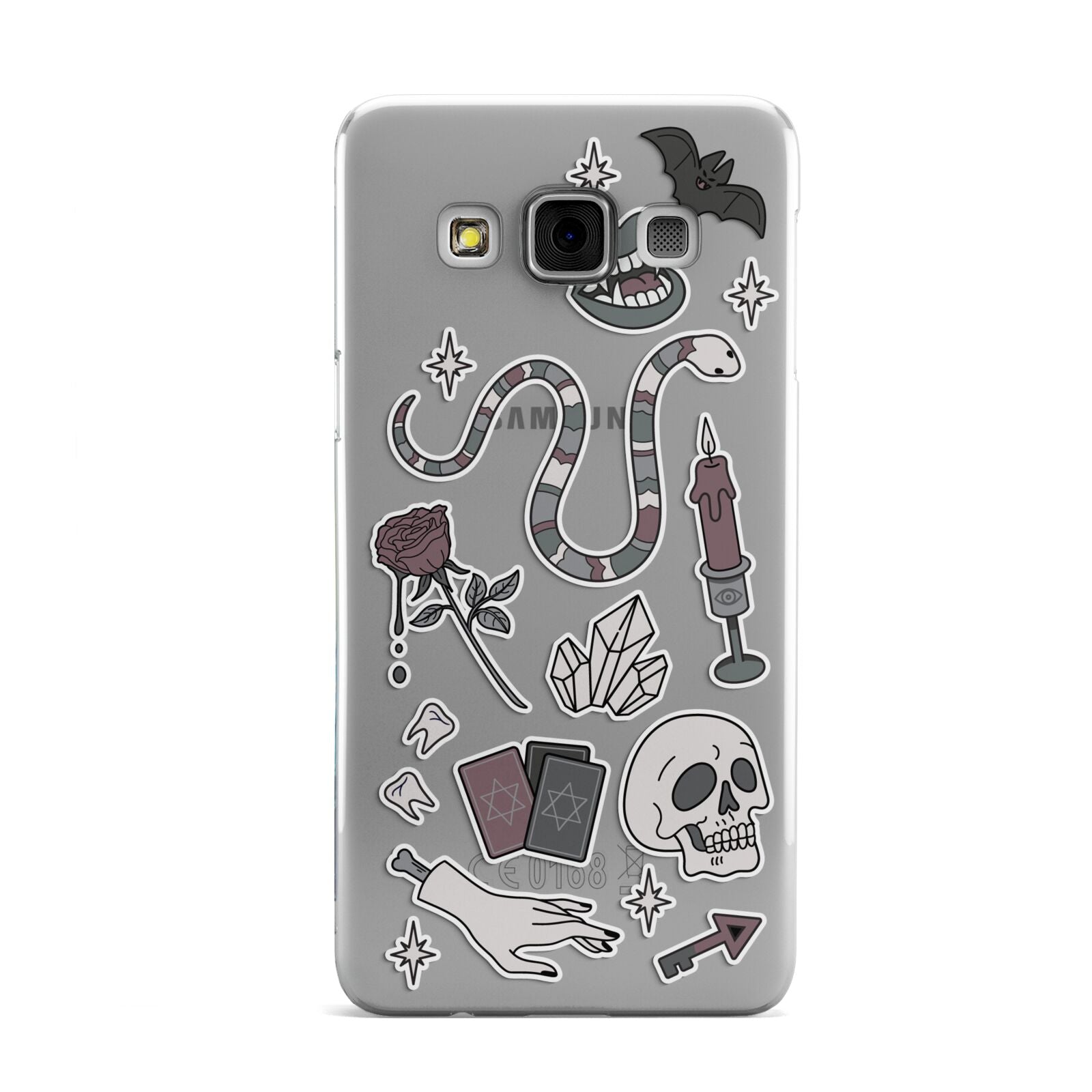 Halloween Spooky Stickers Samsung Galaxy A3 Case