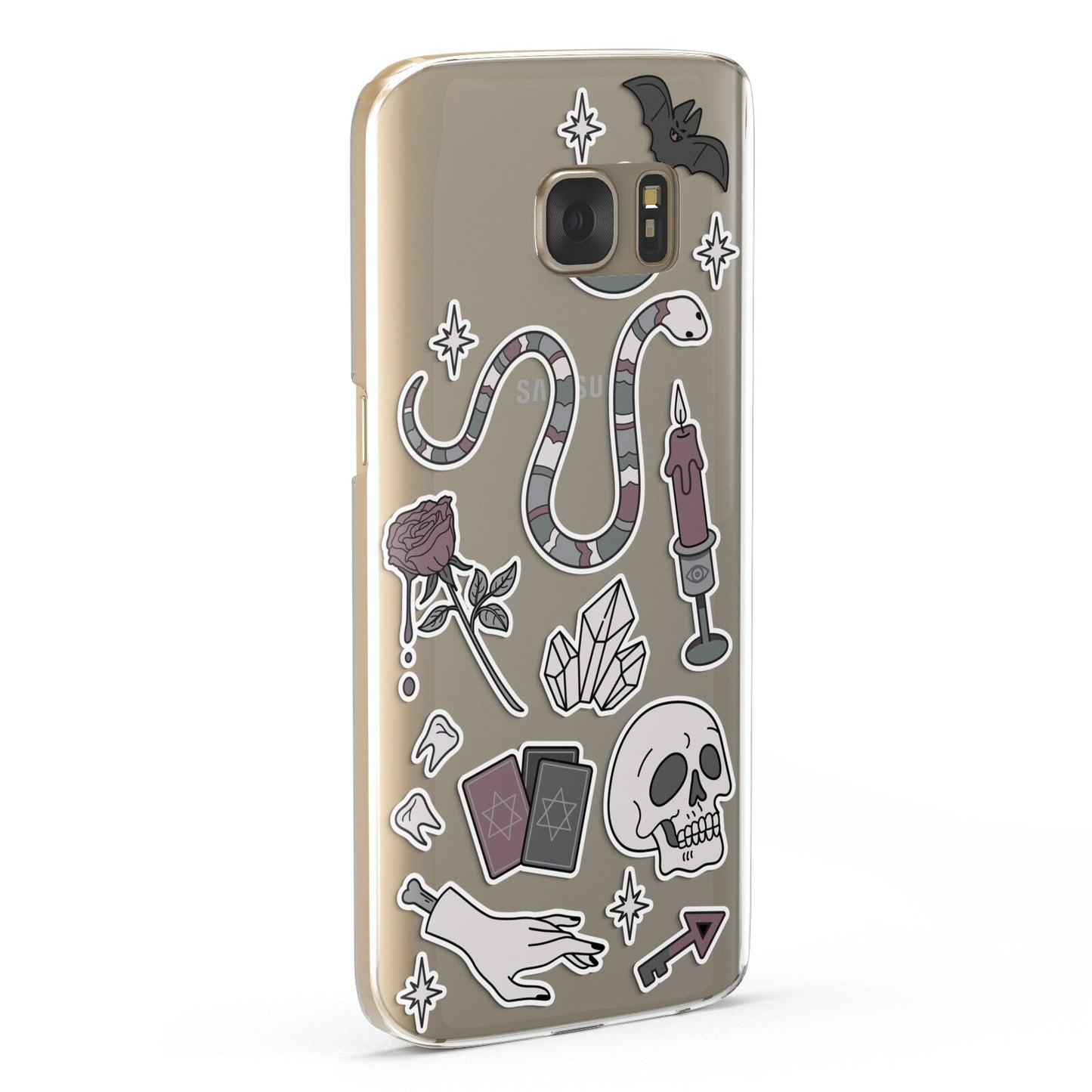 Halloween Spooky Stickers Samsung Galaxy Case Fourty Five Degrees