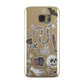 Halloween Spooky Stickers Samsung Galaxy Case