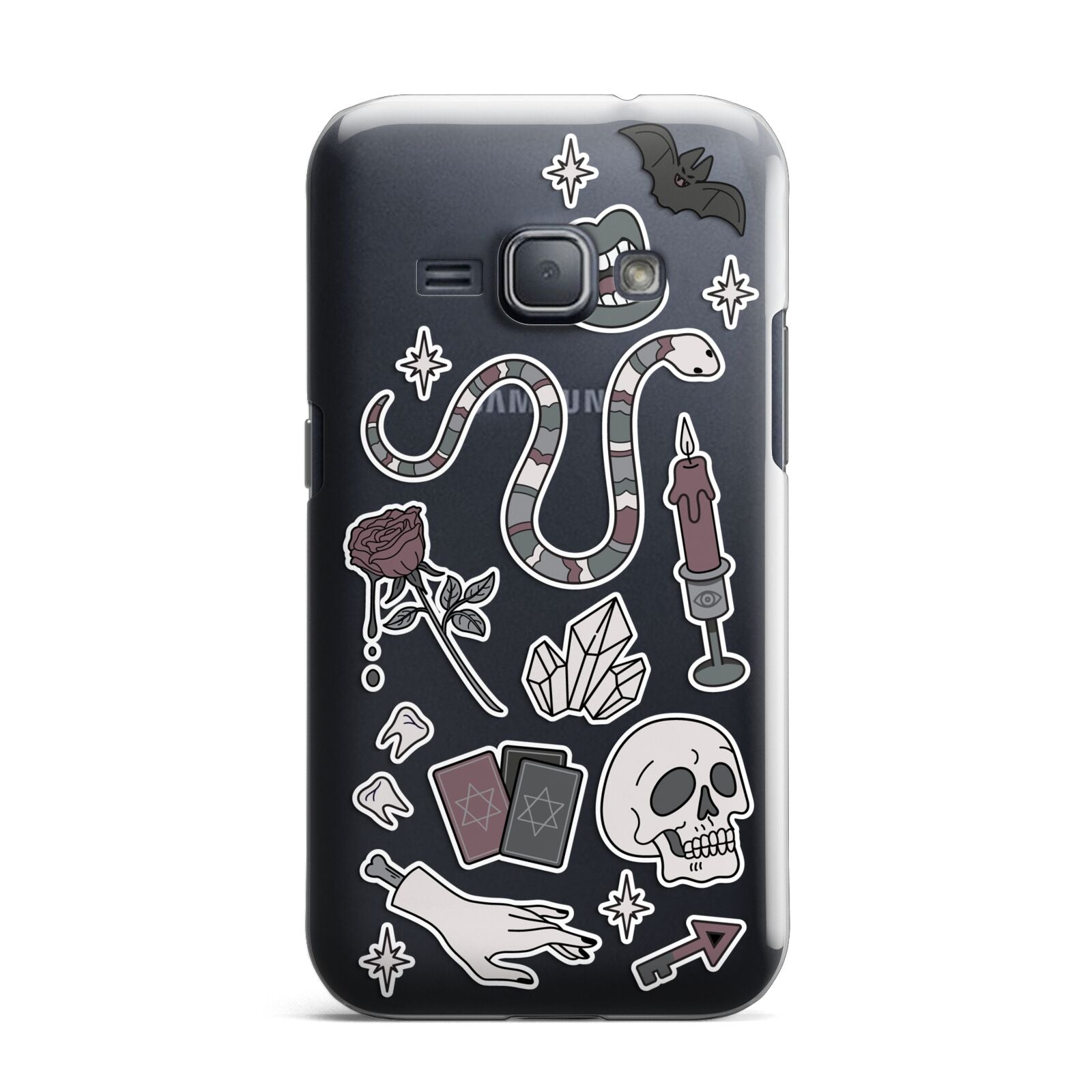 Halloween Spooky Stickers Samsung Galaxy J1 2016 Case