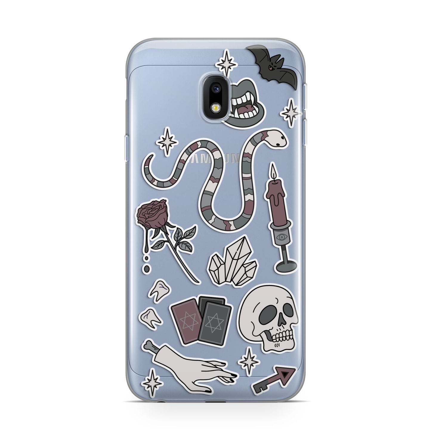 Halloween Spooky Stickers Samsung Galaxy J3 2017 Case