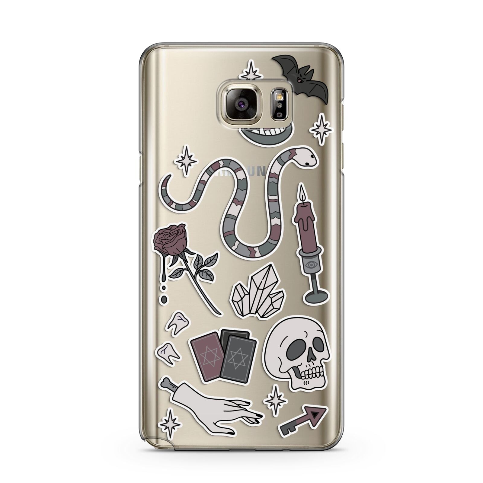 Halloween Spooky Stickers Samsung Galaxy Note 5 Case