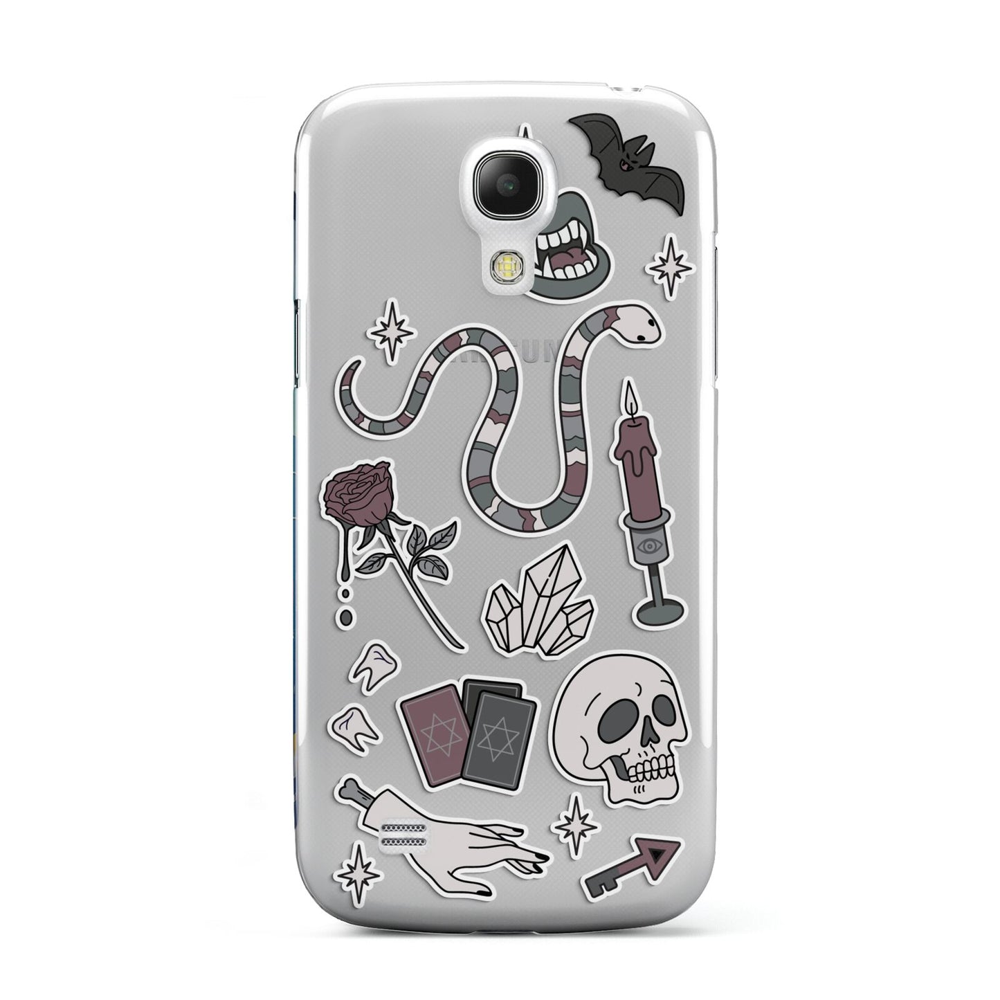 Halloween Spooky Stickers Samsung Galaxy S4 Mini Case