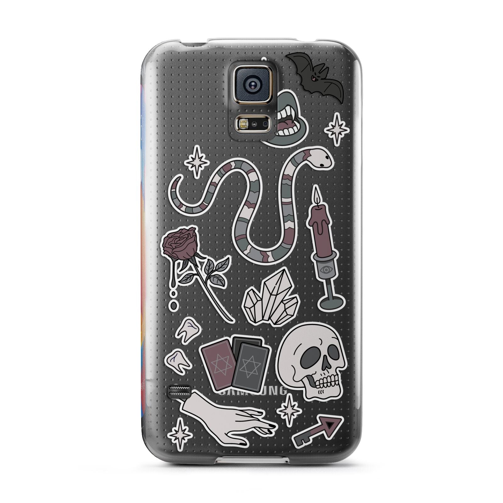 Halloween Spooky Stickers Samsung Galaxy S5 Case