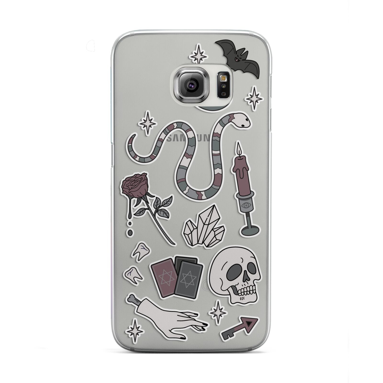 Halloween Spooky Stickers Samsung Galaxy S6 Edge Case