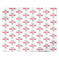 Happy You Me Day Personalised Wrapping Paper Alternative