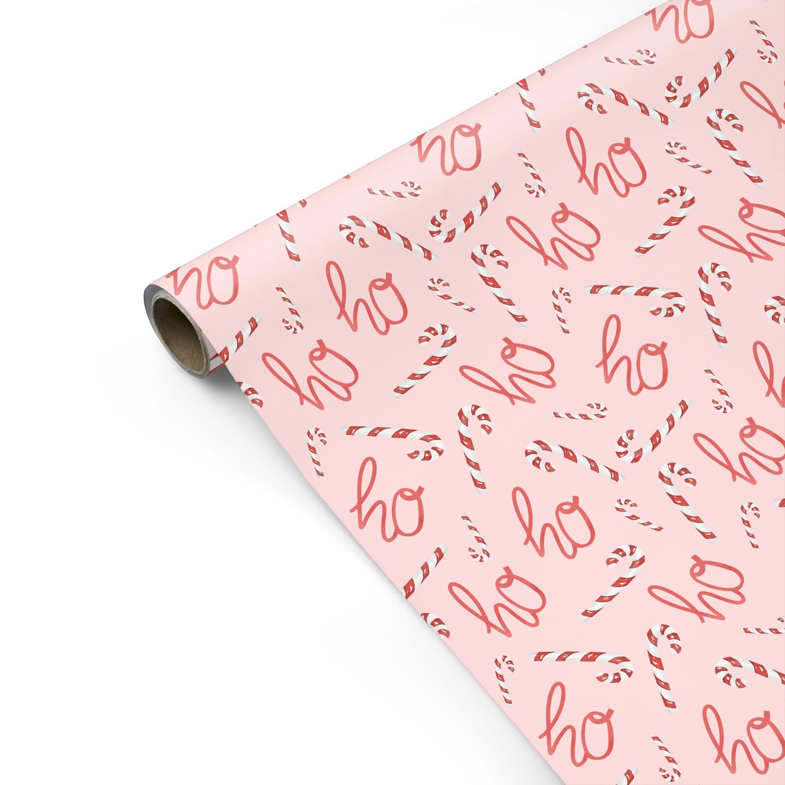 Ho Ho Candy Cane Personalised Gift Wrap