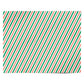 Holiday Cheer Striped Candy Cane Personalised Wrapping Paper Alternative