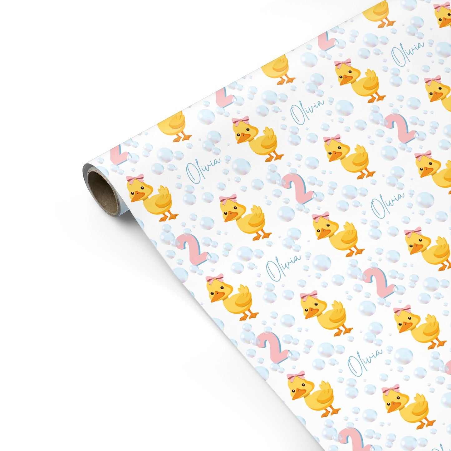 Holy Duck Personalised Baby Birthday Personalised Gift Wrap