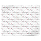 I Love You Handwritten Personalised Wrapping Paper Alternative