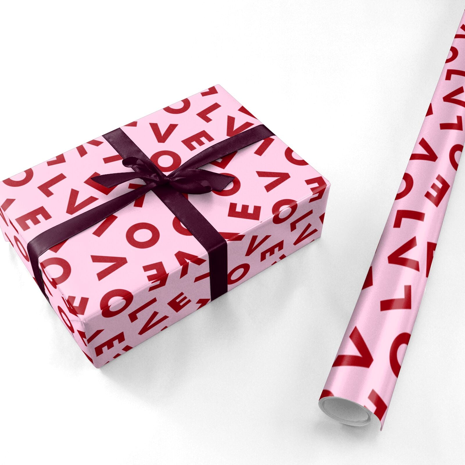 Love Personalised Wrapping Paper