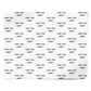 Love You More Personalised Wrapping Paper Alternative