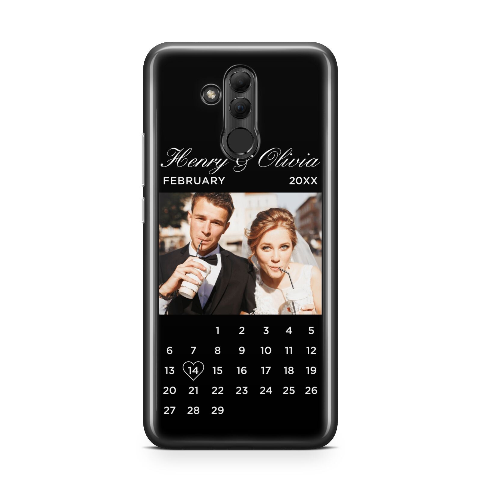 Milestone Date Personalised Photo Huawei Mate 20 Lite