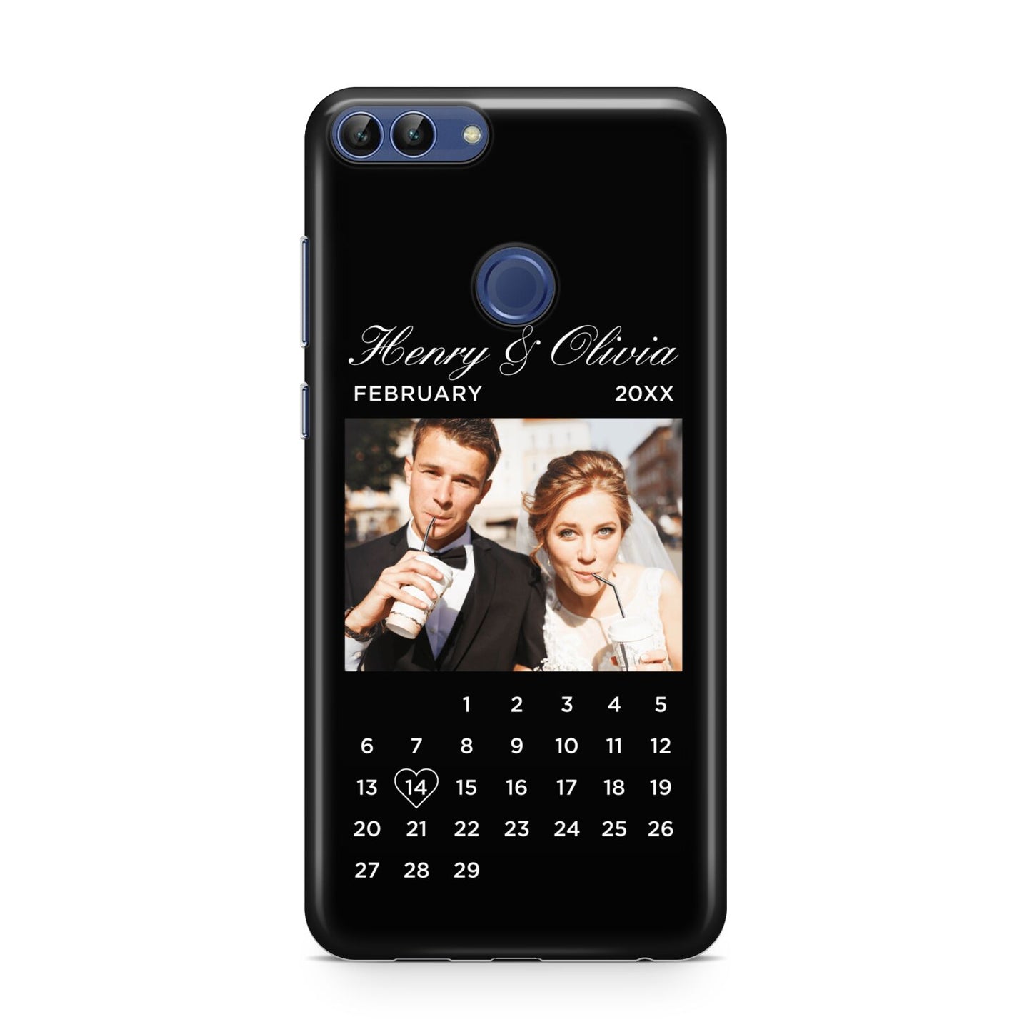 Milestone Date Personalised Photo Huawei P Smart Case