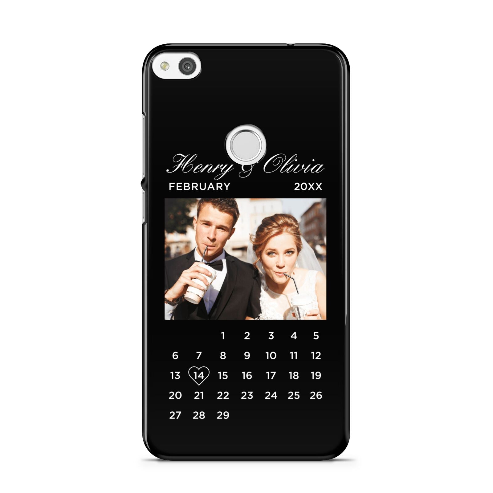 Milestone Date Personalised Photo Huawei P8 Lite Case