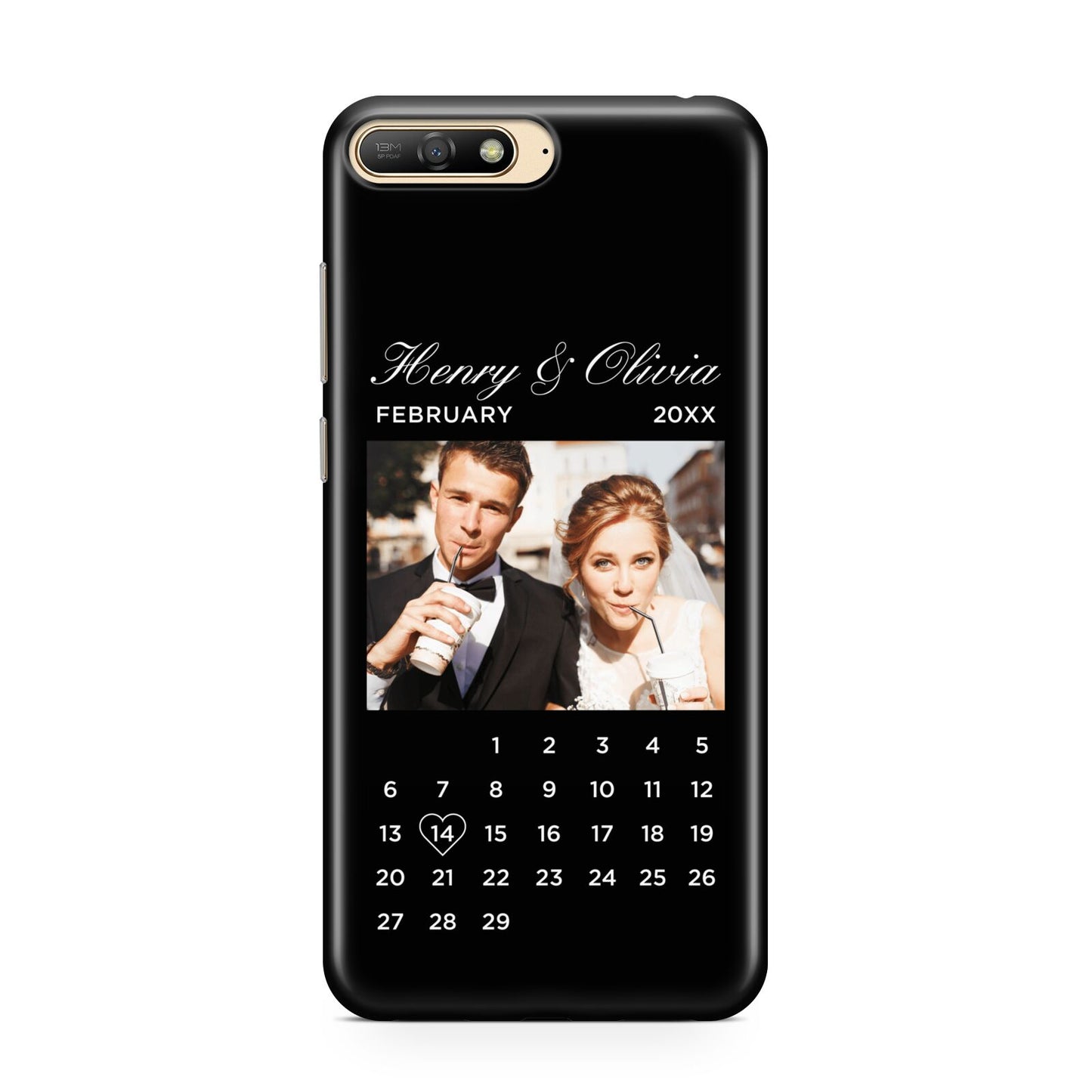 Milestone Date Personalised Photo Huawei Y6 2018