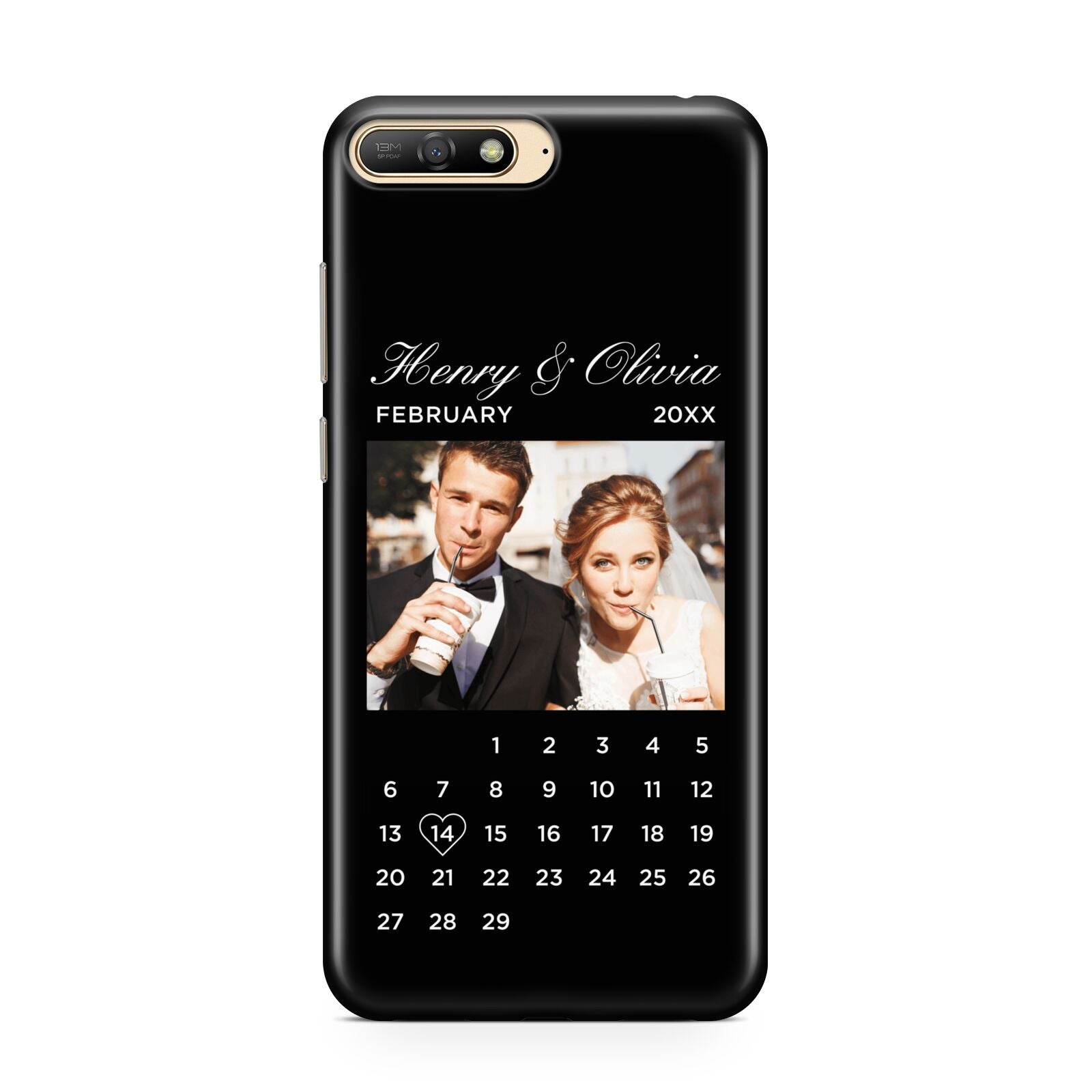 Milestone Date Personalised Photo Huawei Y6 2018