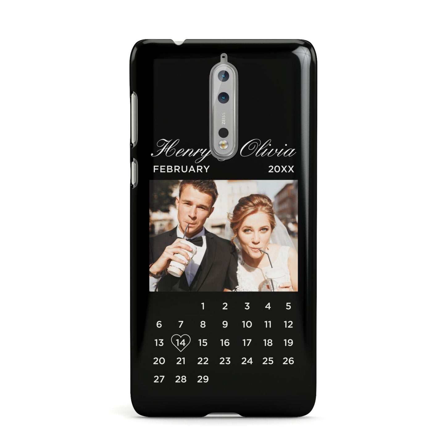 Milestone Date Personalised Photo Nokia Case