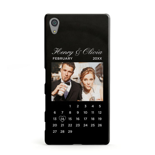 Milestone Date Personalised Photo Sony Xperia Case