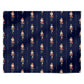 Navy Blue Nutcracker Personalised Wrapping Paper Alternative