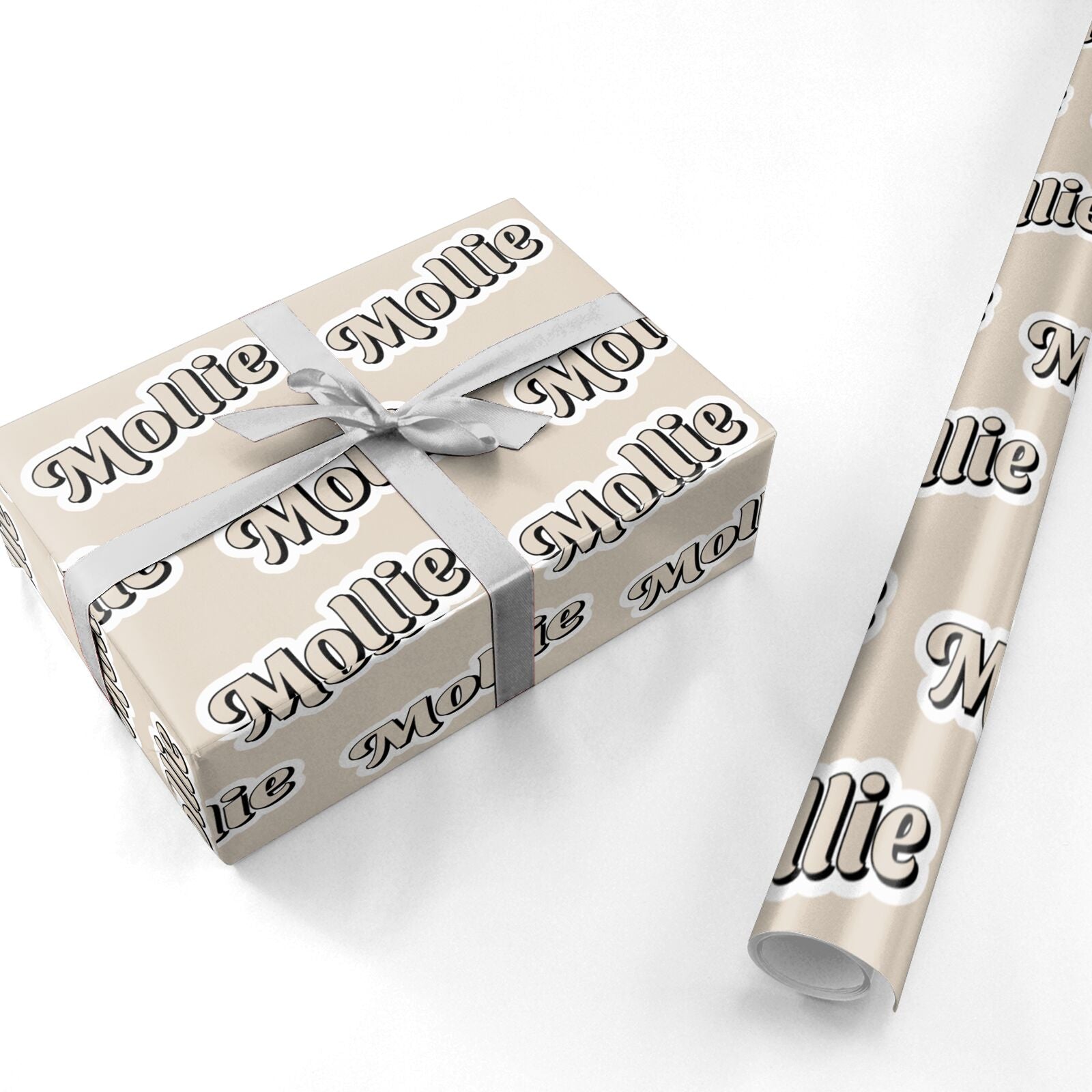 Nude Personalised Personalised Wrapping Paper