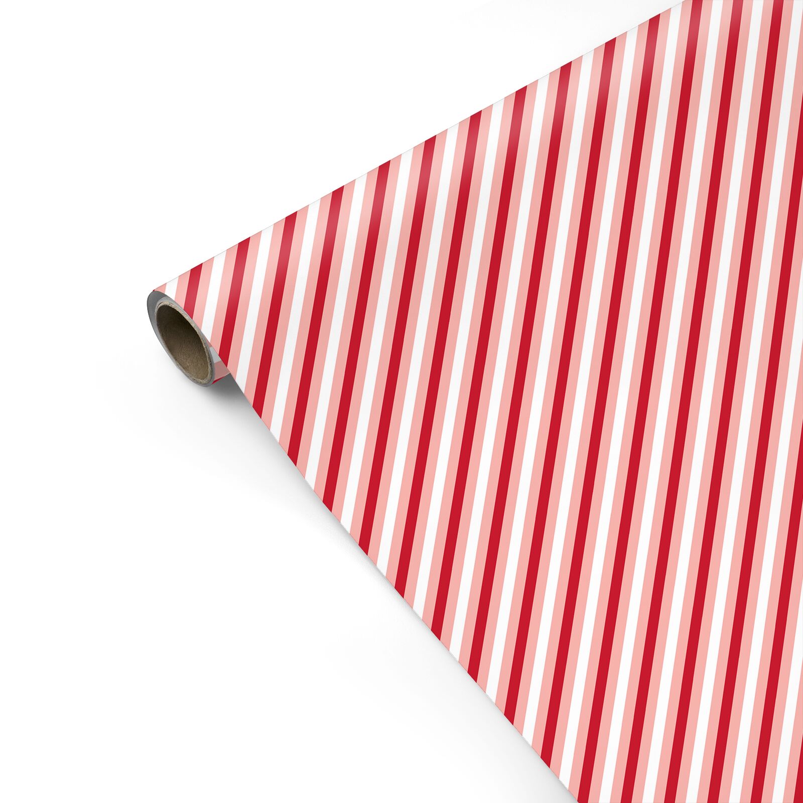 Peppermint Stripe Christmas Personalised Gift Wrap