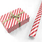 Peppermint Stripe Christmas Personalised Wrapping Paper