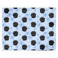 Personalised Affenpinscher Blue Personalised Wrapping Paper Alternative