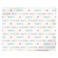 Personalised Baby Shower Personalised Wrapping Paper Alternative